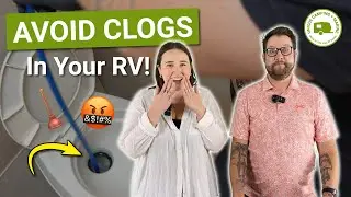 How To AVOID Clogs In Your RV Holding Tanks