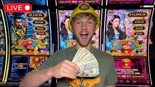 Max Bets Slots Live at the Peppermill Day 4!! (Vegas Matt's Birthday Weekend)