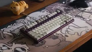 TKD PT.1/75 with lubed Cherry MX2A Blacks