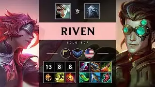 Riven Top vs Viktor - NA Diamond Patch 25.18