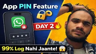 Day 2 🔥 Android ka Hidden App PIN Feature 🔐 | 99% Log Nahi Jaante