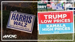 Are there rules for displaying campaign signs? Let's Verify