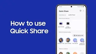 Quick Share: How to share files | Samsung Nederland