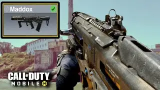 22 KILLS W/ NEW GUN MADDOX in SOLO VS SQUAD COD MOBILE #maddox #codmobile