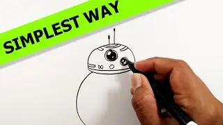 How to draw a star wars droid | Simple Drawing Ideas