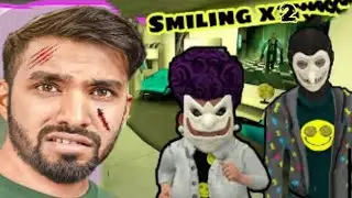 SMILING X 2 Horror Gameplay | Team Ke San Ka Dangerous Escape! 😱🔥TECHNO GAMERZ