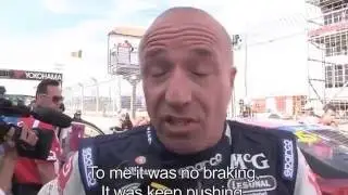 Huge crash Coronel in Marrakech RAW 2014