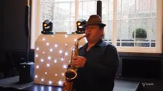 DJ&SAX DJ-V Background Live Sax Music During the wedding Breakfast - Careless Whispers sax cover