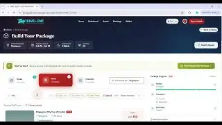 How to Create Singapore Tour Packages in 5 Minutes | DMCQuote B2B Portal