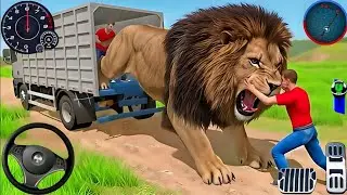 Animal Cargo Truck Driving Game 3D - Animal Transport Cargo Truck 2024 - Android Gameplay