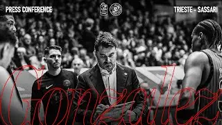 Pallacanestro Trieste - Dinamo Sassari | Coach González Press Conference🔴🎙️