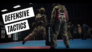 RAF Regiment personnel conduct Defensive Tactics training