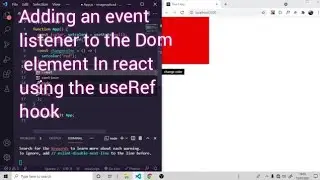 How to access Dom elements in react js using the useRef hook