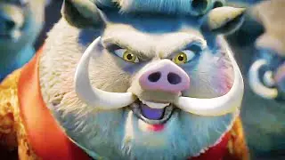 Granny Boar Vs Po Fight Scene | KUNG FU PANDA 4 (2024) Movie CLIP HD