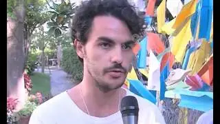 Teleischia - Ischia Global, l'installazione artistica di Massimo Frateschi