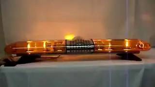 Amber Emergency Vehicle Halogen Rotator Warning Lights