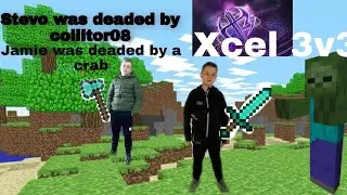 Xcel Plays Minecraft 3v3 : Team Red