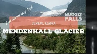 Mendenhall Glacier, Nuggett Falls,  East Glacier Trail, Juneau, Alaska