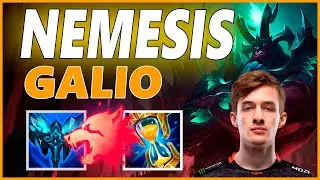 ⚡NEMESIS GALIO MID GAMEPLAY⚡SEASON 12 LEAGUE OF LEGENDS