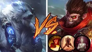 Wild Rift Wukong vs Volibear l I love this Bloodline rune