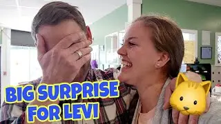 A FUN UNIQUE SURPRISE FOR LEVI!!! 🤗🐱