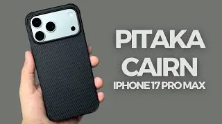 Review | Pitaka Cairn Case for iPhone 17 Pro Max - Brutal Design, Aramid Fiber and Durability