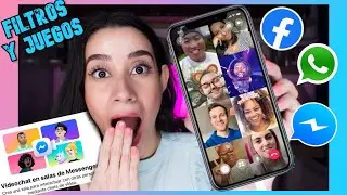 💥 MESSENGER ROOMS - SALAS DE VIDEOCHAT EN FACEBOOK Y WHATSAPP📱📞