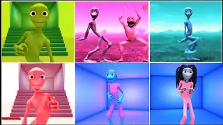 Epic Alien Dance  | Dame Tu Cosita Style Animation