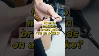 How to maintain brake pads on an e-bike? #ebike #electricbike #automobile #ebiker #mtb
