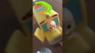 Cute ABC CoComelon Musical Toy Learning Yellow School Bus #asmr #viral #youtubeshorts #shortsfeed