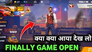 FINALLY MY GAME IS OPEN 🤩| SORRY SERVER IS NOT ONLINE YET