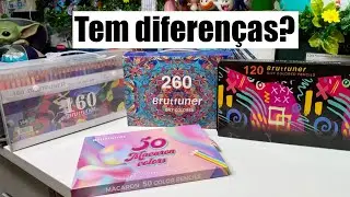 Todos os meus lapis de cor da Brutfuner? Tem alguma diferença entre uma caixa e outra?