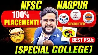 NFSC Nagpur Admission 2025🔥 Eligibility, Process & JEE Cut-Off Explained | 100% Placement