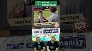 Best of *COMMUNITY* 1x1 😂 John Oliver is CHICKEN! 😆 #reaction #sixseasonsandamovie