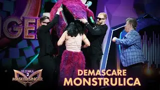 Monstrulică și-a dezvăluit identitatea la Masked Singer România. Oana Zavoranu era sub mască