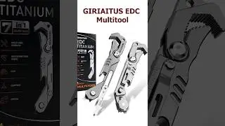 Giriaitus EDC 7 in 1 Multitool #camping #survival #tools #coolgadgets #shorts