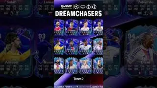 Dreamchasers Team 2 is here 🔥 FC 25 Ultimate Team #shorts #fc25 #fifa #dreamchasers #fyp #promo