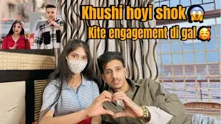 Khushi nal kiti engagement ❤️ di gal khushi hoyi shock😳