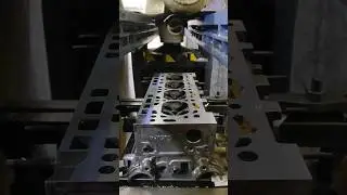 head resurfacing cylinder head milling machine #shortvideo #trending #shorts