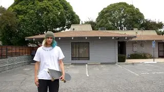 MY FIRST SKATEBOARDING VLOG (ROOF SESSION)