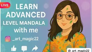Mastering Advanced Mandala Art: Intricate Patterns & Symmetry | LIVE Workshop