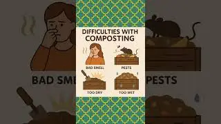 Composting problems and some solutions!! #shorts