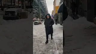 1/26/26 Brighton Beach morning after the snow storm 🌨️❄️⛄