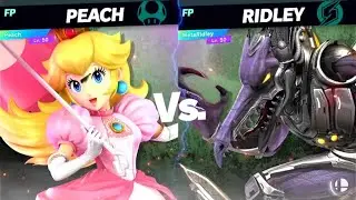 Super Smash Bros Ultimate Amiibo Fights Peach vs the World EX vs Meta Ridley