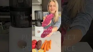 Purple Sweet Potato Juice, Boost Immunity #juicing #juicerecipe #immunity