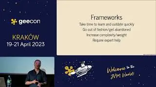GeeCON 2023: Grzegorz Piwowarek - Maintain Social Distance this Spring