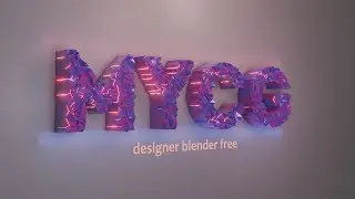 Триангуляция текста в Blender 2.8