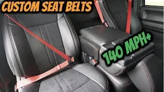 Race Truck Custom Red Seat Belts // SafetyRestore.com