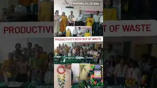 Productivity Best out of waste | Govt.National College Sirsa #shorts #compilation #trending