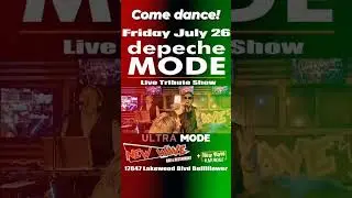 2024-07-26 Ultra MODE at New Wave Bar, Bellflower, CA -  Promo #music #disco #livemusic #dance
